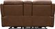 BarcaLounger® Sedrick Spence Caramel Power Reclining Loveseat with Console-4
