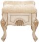 Michael Amini® Platine De Royale Champagne Vanity Bench-3