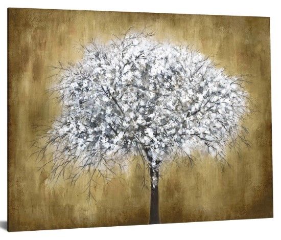Classy Art Style 4 Tempered Glass plus Foil Wall Art-1