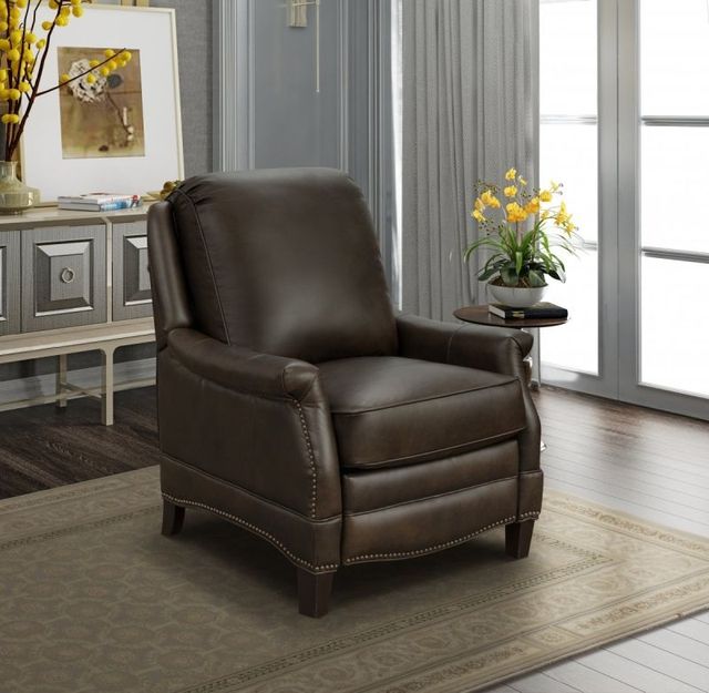 BarcaLounger® Ashebrooke Ashford Walnut Leather Manual Recliner-2
