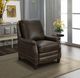 BarcaLounger® Ashebrooke Ashford Walnut Leather Manual Recliner-2
