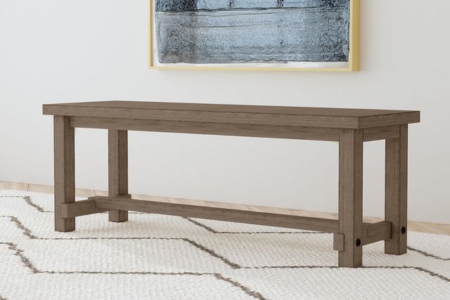 A-America® Anacortes Dark Taupe Bench-2