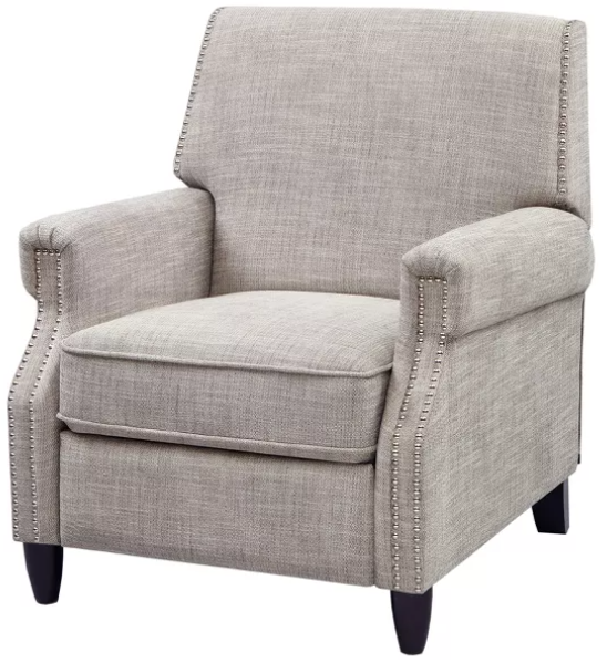 Olliix by Madison Park Sand Julian Push Back Recliner-0