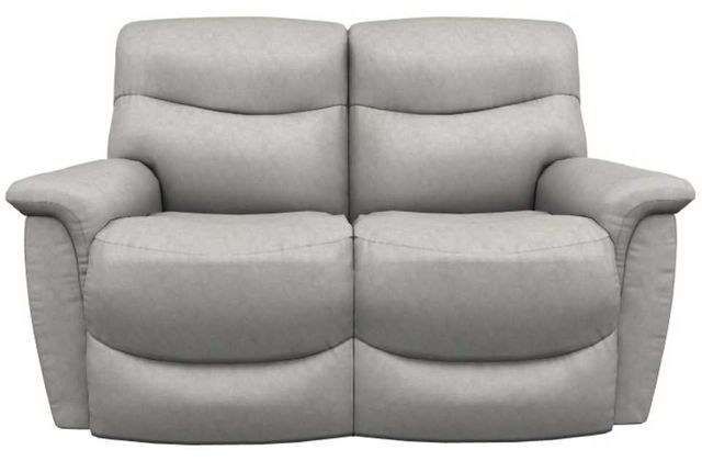 La-Z-Boy® James Powder Power Reclining Loveseat with Headrest and Lumbar-1