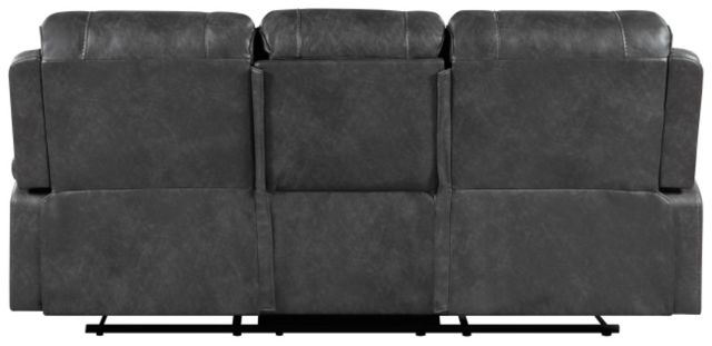 Homelegance® Newnan Gray Double Manual Reclining Sofa-3