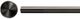 KitchenAid® 36" Black Ore Built-In French Door Bottom Mount Refrigerator Handle Kit-1