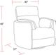Parker House® Radius 2-Piece Mega Ivory Power Swivel Glider Recliner Set-3