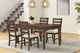 New Classic® Home Furnishings Echo 5-Piece Chestnut Dining Table Set-1