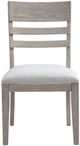 Riverside Furniture Bennett Frosted Gray/White Side Chair-2