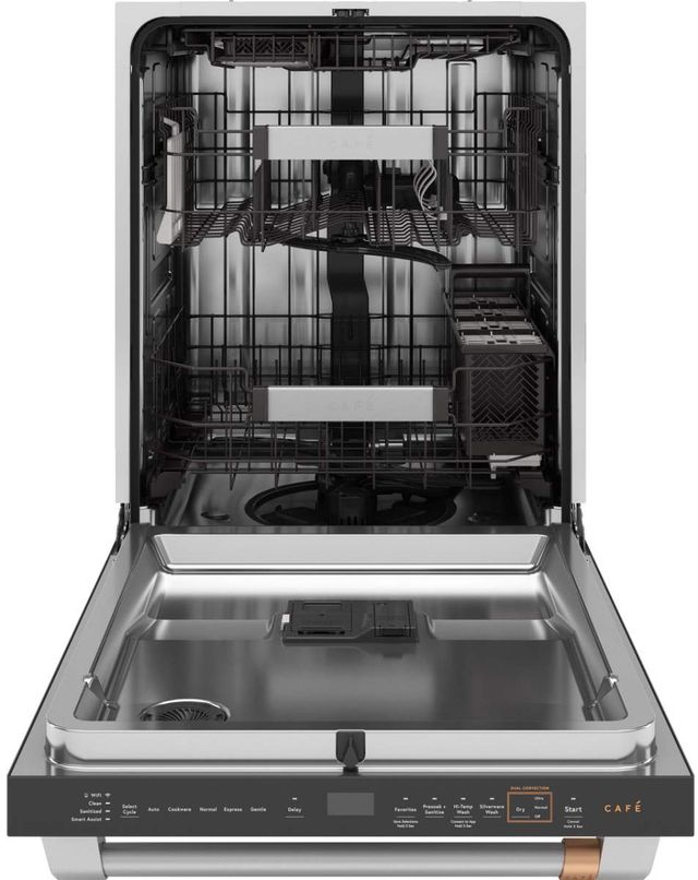 Café™ 24" Fingerprint Resistant Stainless Steel Top Control Built In Dishwasher-2