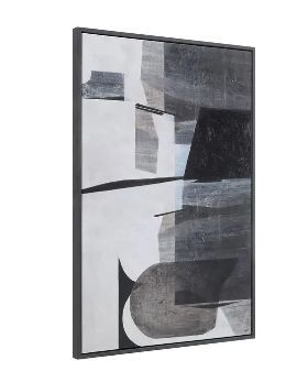 Renwil® Elliott Blue Wall Painting-1