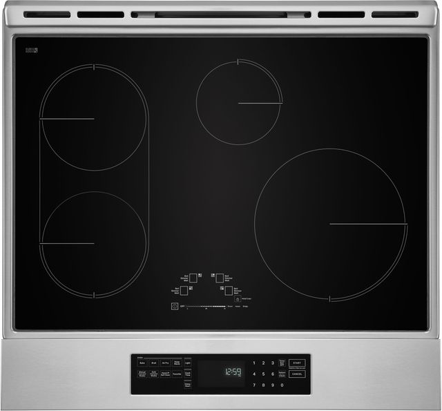 JennAir® RISE™ 30" Stainless Steel Slide-In Induction Range-2