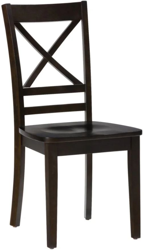 Jofran Inc. Simplicity 3-Piece Espresso Dining Table Set -2