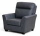 Leather Reclining Chair - Roxy Blue-2