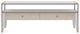 A.R.T. Furniture® Mezzanine Glass Top Cocktail Table with Dove Gray Base-3