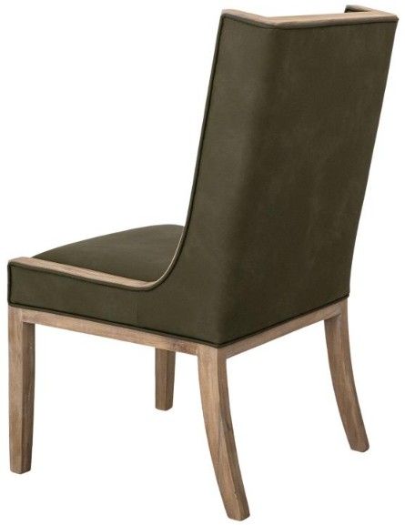 International Furniture Direct Balam Olive Side Chair-4
