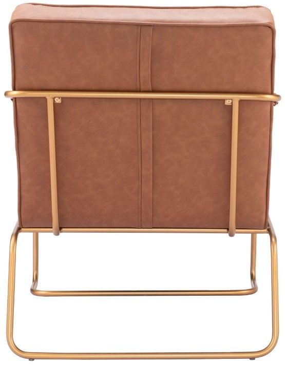 Zuo® Modern Dallas Vintage Brown Accent Stationary Chair-3