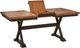A-America® Stormy Ridge Chicory Gathering Height Trestle Table with Slate Black Base-1