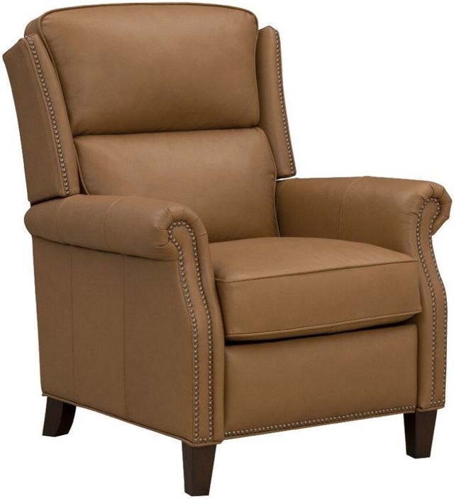 BarcaLounger® Shasta Elwood Cider Leather Manual Recliner-0