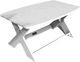 Unwasted® Share White Plastic Outdoor Coffee Table-0