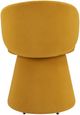 Zuo® Modern Oblic Orange Swivel Dining Side Chair-4
