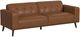 Elements International Destiny Pebble Tan Sofa-0