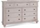 American Woodcrafters 2410 Sedona Cobblestone White Dresser-0