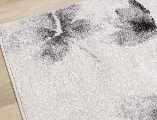 Kalora Interiors Focus Gray/White 5' x 8' Area Rug -1