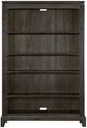 Bernards Bellamy Lane Coffee Bookcase-2
