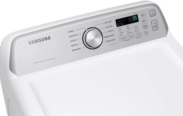 Samsung White Top Load Washer & Electric Dryer Laundry Pair-3