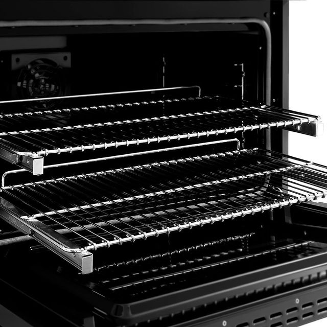 ZLINE Paramount Series 36" Black Stainless Steel Pro Style Dual Fuel Range with 6 Burner DuoPro™ Cooktop and Electric Convection Oven-3