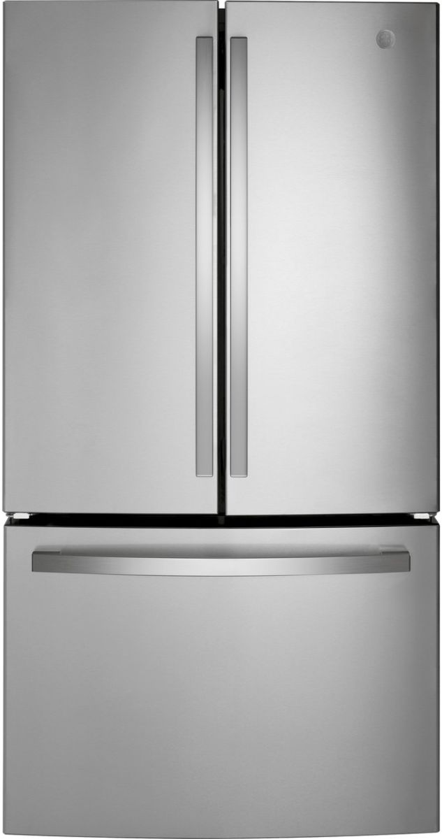 GE® 36" 21.9 Cu. Ft. Fingerprint Resistant Stainless Steel Counter Depth French Door Refrigerator-0