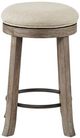 Olliix by INK+IVY Grey Oaktown Swivel Counter Stool-0