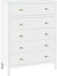 Butler Specialty Company Nora Smooth White Dresser-0