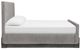 Magnussen Home® Kinsley Black Heron/Oslo Pewter Upholstered King Panel Bed-2