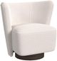 Elements International Kuga Ching Sand Swivel Chair-0