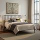 Intercon Matte Transitional Queen Bed-1