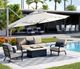 Homecrest™ Outdoor Living Customizable Anthem Cushion Aluminum/Fabric Outdoor Sofa-1