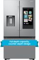 Samsung Bespoke AI 36" 25 Cu. Ft. Fingerprint Resistant Stainless Steel Counter Depth French Door Refrigerator-3