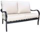 CabanaCoast® Customizable Carleton Aluminum Outdoor Loveseat-0