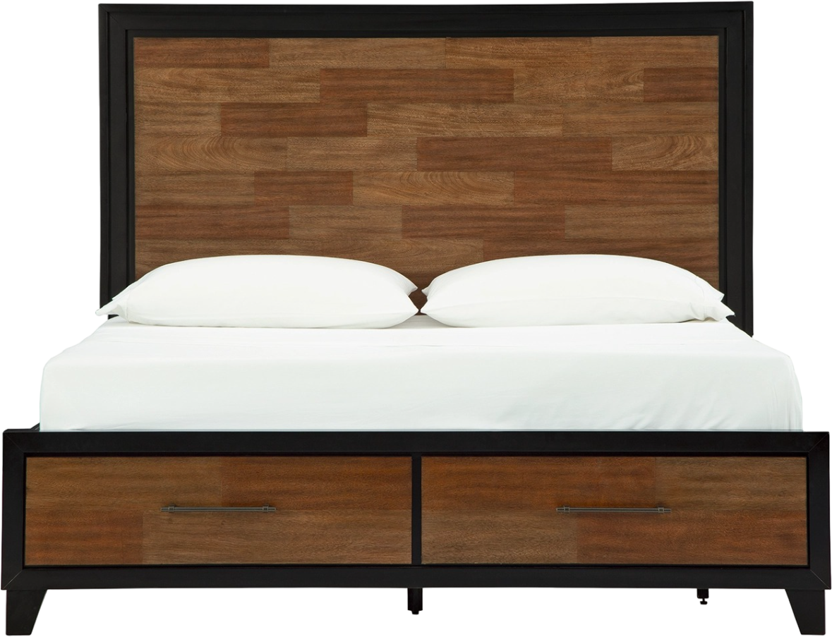 BenchCraft Kraeburn Panel Storage Bed - Thumbnail 3