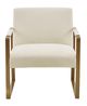 Olliix by Martha Stewart Jayco Cream Accent Chair-0