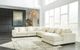 Signature Design by Ashley® Lindyn 6-Piece Ivory U-Shape Sectional and Chaise-1