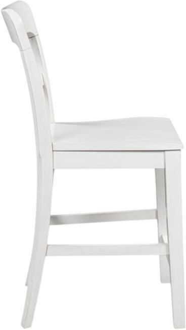 Signature Design by Ashley® Chadworth White Bar Stool-4