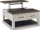 Signature Design by Ashley® Darborn Gray/Brown Lift-Top Coffee Table-2
