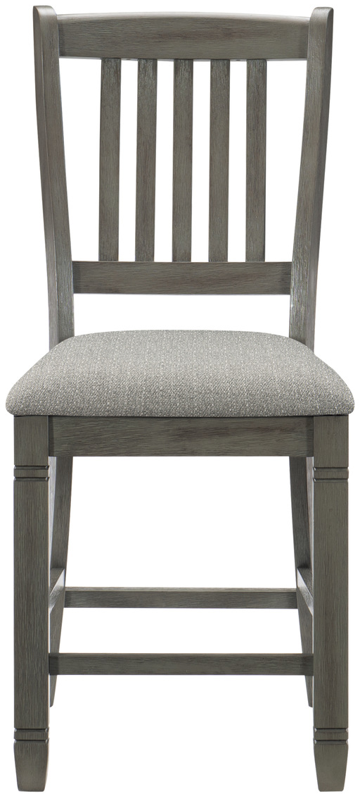 Homelegance® Granby 5-Piece Antique Gray Counter Height Table Set-1