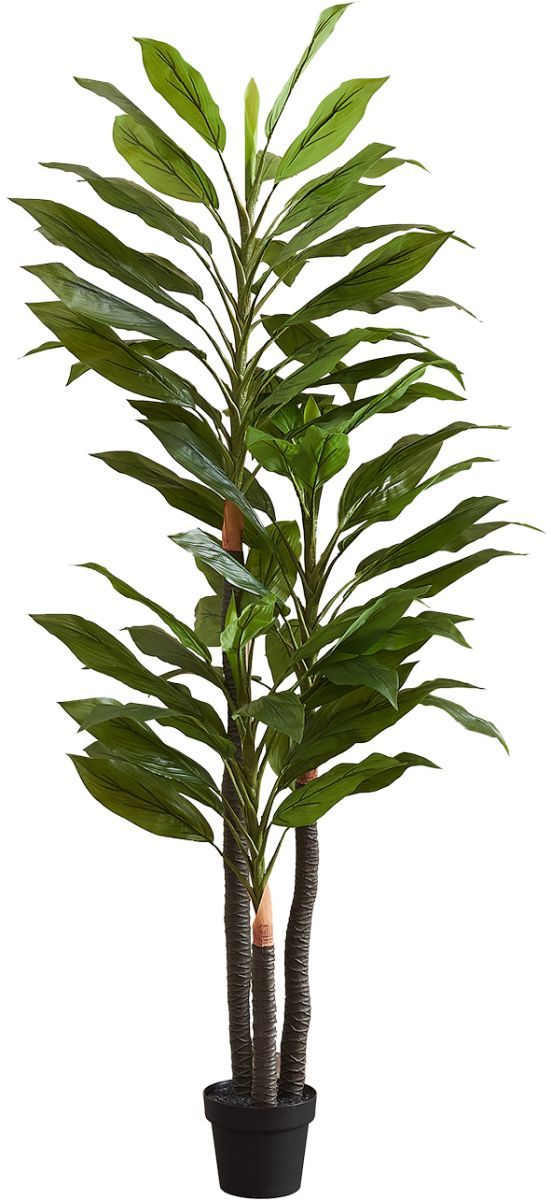 Monarch Specialties Inc. 83" Artificial Plant with Black Pot-0