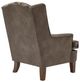 Best® Home Furnishings Field & Stream Home Andrea MFX1 Wing Back Chair with Dark Walnut Legs-3