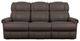 La-Z-Boy® Pinnacle Umber Leather Manual Wall Reclining Sofa-1