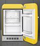 Smeg Retro Style 16" 1.3 Cu. Ft. Yellow Compact Refrigerator-1